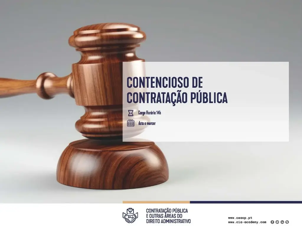 CONTENCIOSO DE CONTRATAÇÃO PÚBLICA​