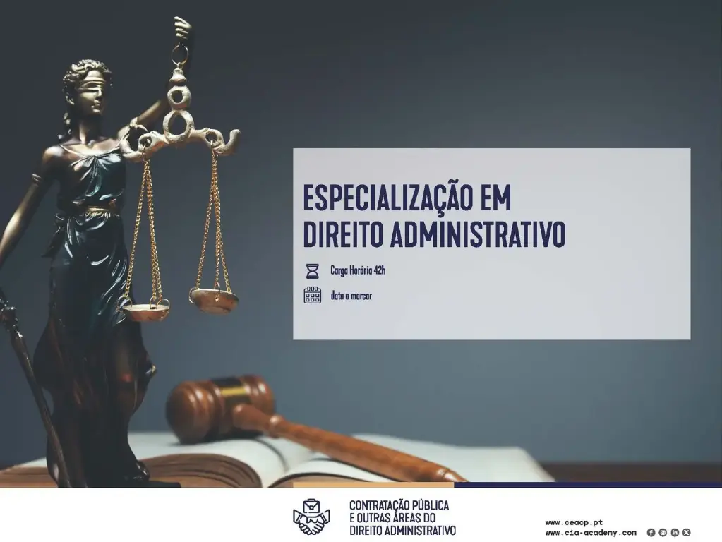 ESPECIALIZAÇÃO EM DIREITO ADMINISTRATIVO​