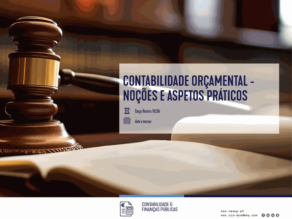 CONTABILIDADE ORÇAMENTAL - NOÇÕES E ASPETOS PRÁTICOS