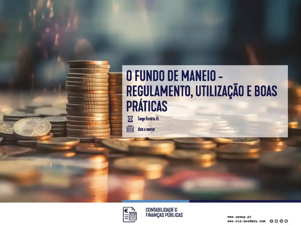 O FUNDO DE MANEIO - REGULAMENTO, UTILIZAÇÃO E BOAS PRÁTICAS