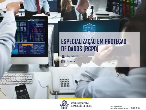 ESPECIALIZAÇÃO EM PROTEÇÃO DE DADOS (RGPD)