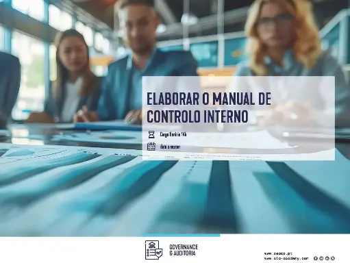 ELABORAR O MANUAL DE CONTROLO INTERNO