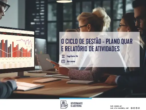 O CICLO DE GESTÃO - PLANO QUAR E RELATÓRIO DE ATIVIDADES