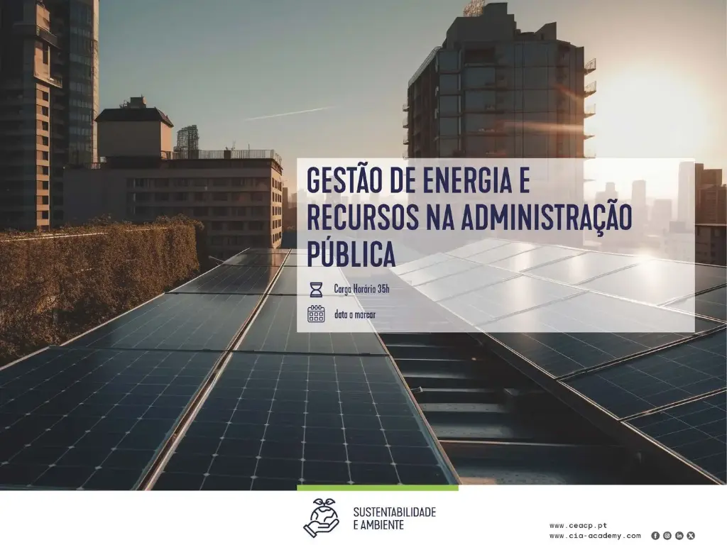 GESTÃO DE ENERGIA E RECURSOS NA ADMINISTRAÇÃO PÚBLICA