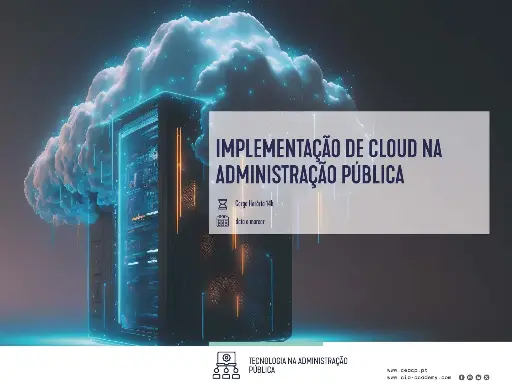 IMPLEMENTAÇÃO DE CLOUD NA ADMINISTRAÇÃO PÚBLICA