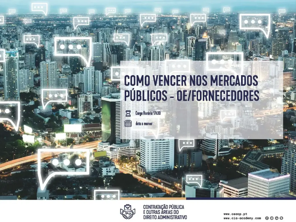 COMO VENCER NOS MERCADOS PÚBLICOS - OE/FORNECEDORES