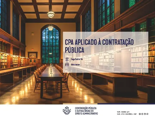 CPA APLICADO À CONTRATAÇÃO PÚBLICA